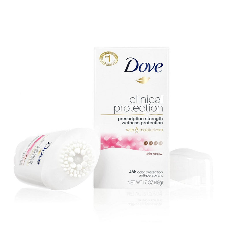 Dove Beauty Clinical Protection Skin Renew Women's Antiperspirant & Deodorant Stick - 1.7oz