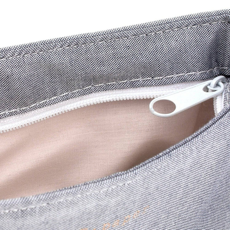 Sugar Paper Essentials Gingham and Chambray Pencil Pouch 2pk