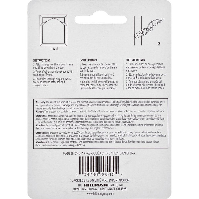 Hillman 25ft 30lbs Picture Hanging Wire