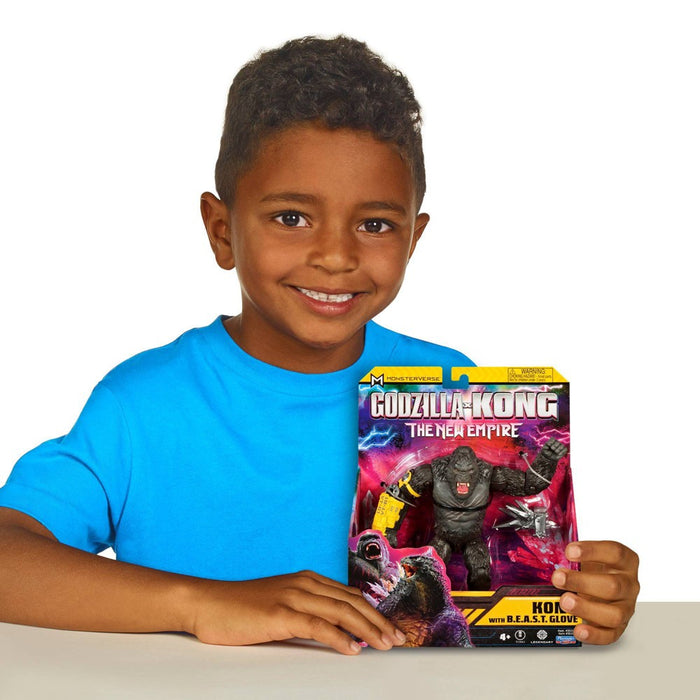 Godzilla x Kong: The New Empire Kong with B.E.A.S.T. Glove Figure