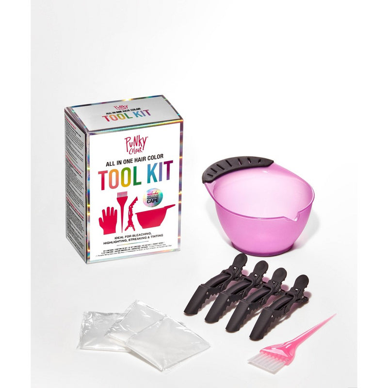 Punky Colour All-in-1 Hair Coloring Tool Kit - 10ct
