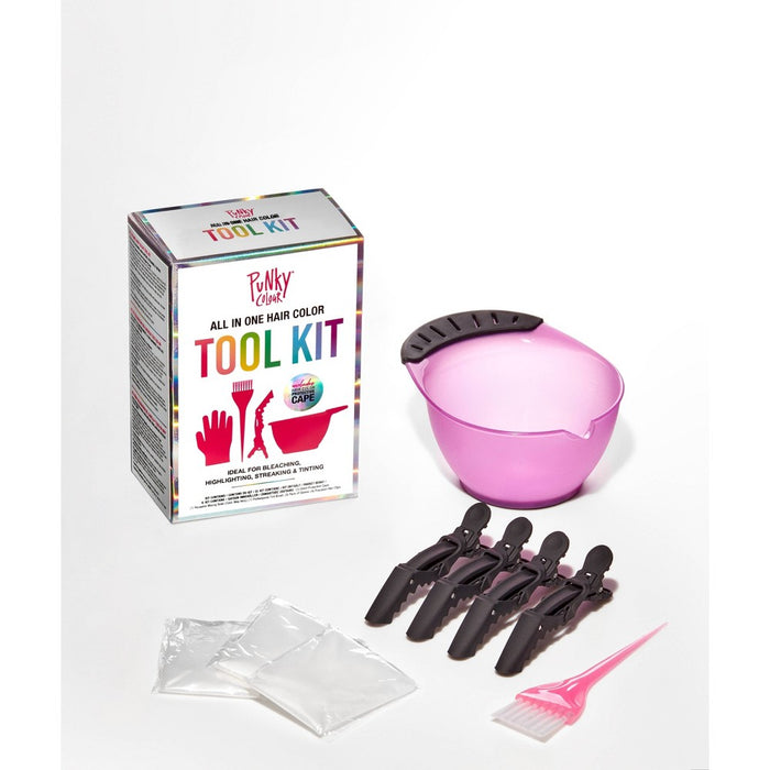 Punky Colour All-in-1 Hair Coloring Tool Kit - 10ct
