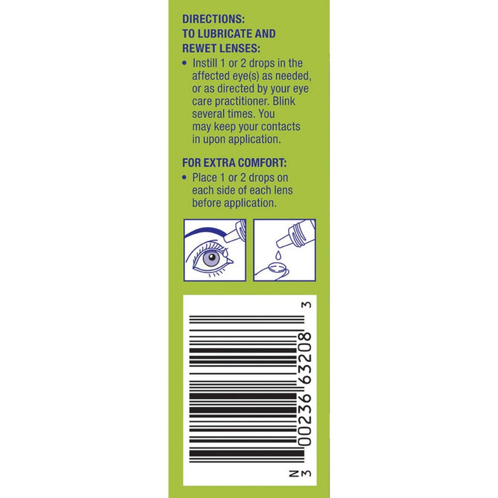Refresh Relieva Eye Drops for Contacts - 0.27 fl oz