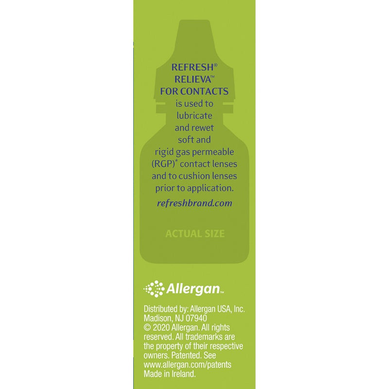 Refresh Relieva Eye Drops for Contacts - 0.27 fl oz