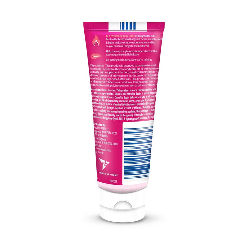 K-Y Warming Water-Based Jelly Personal Lube - 2.5oz