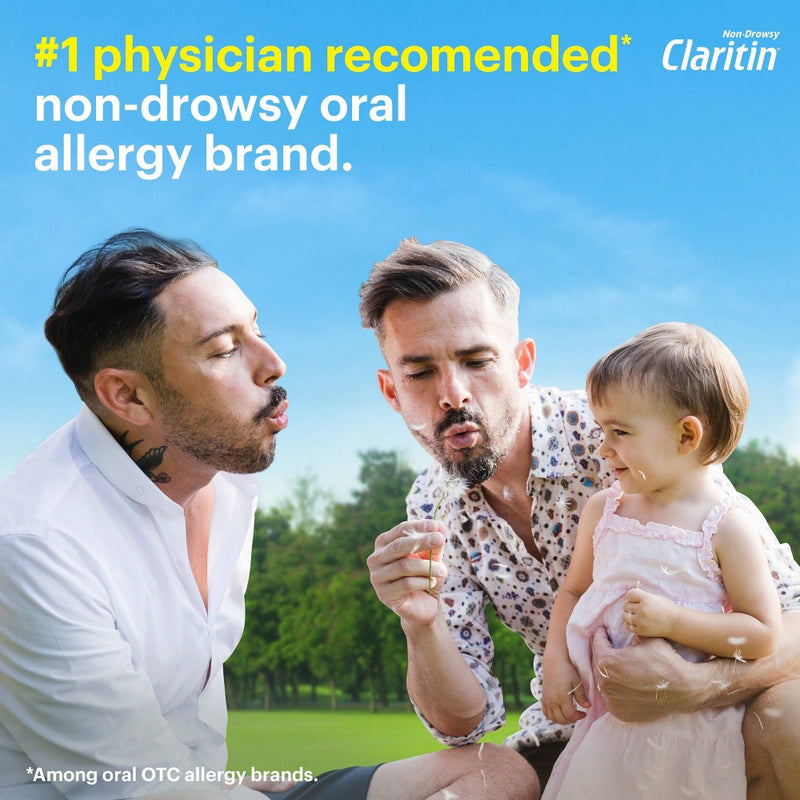 Claritin Allergy Relief 24 Hour Non-Drowsy Tablets - 30ct EXP 04/2025