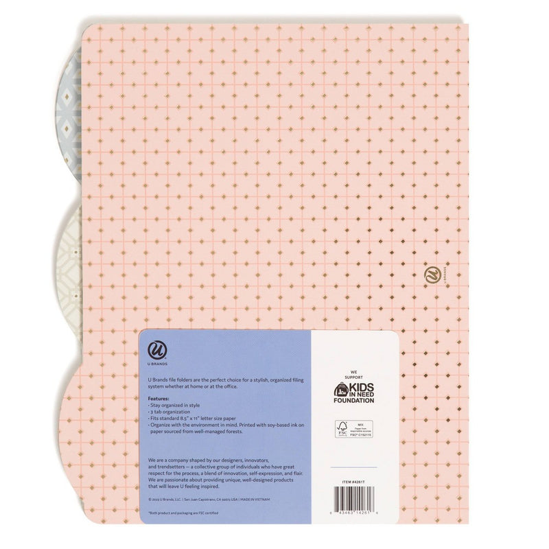 U Brands 12ct File Folders