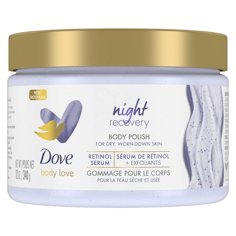 Dove Body Love Night Recovery Body Scrub - 12 oz