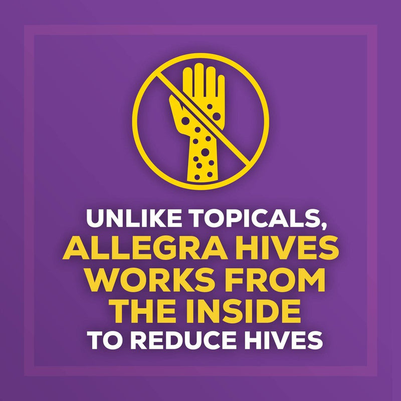 Allegra Adult Hives Relief Fexofenadine 180mg Tablets - 30ct
