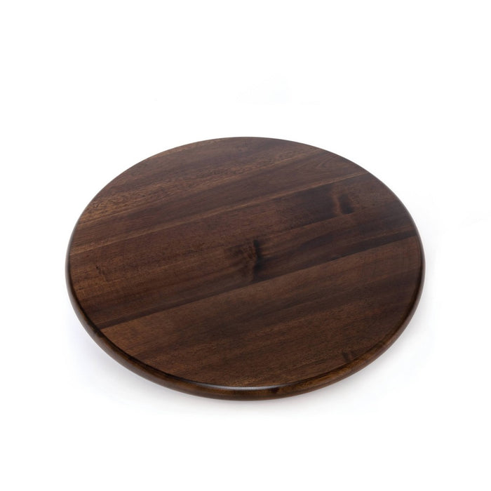 15" Acacia Walnut Finish Lazy Susan - Lipper International