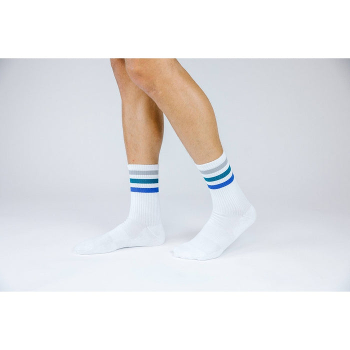 Pair of Thieves Men's Cushion Crew Socks 3pk - Gray/Black