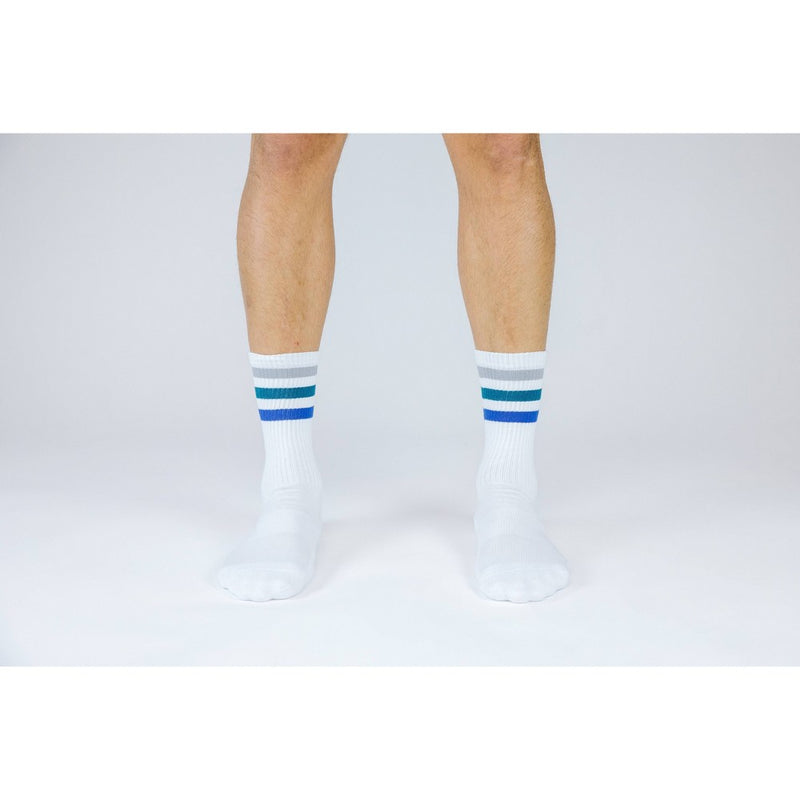Pair of Thieves Men's Cushion Crew Socks 3pk - Gray/Black