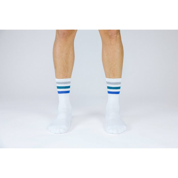 Pair of Thieves Men's Cushion Crew Socks 3pk - Gray/Black