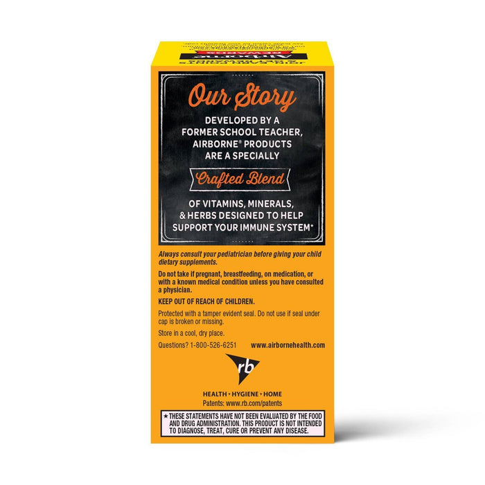 Airborne Immune Support Supplement Chewables - Citrus - 32ct