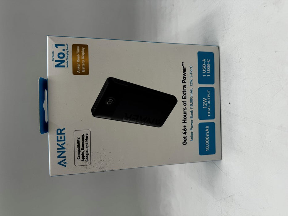 Anker 10000mAh 12W Power Bank - Black