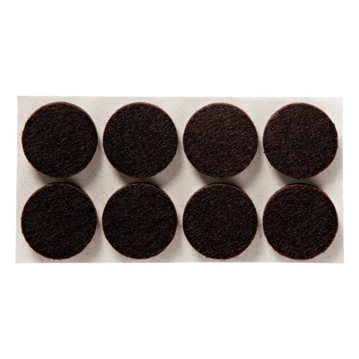 Scotch 1" 32pk Felt Pads Brown