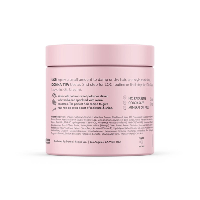 Donna's Recipe Sweet Potato Pie Hair Cream - 6 fl oz