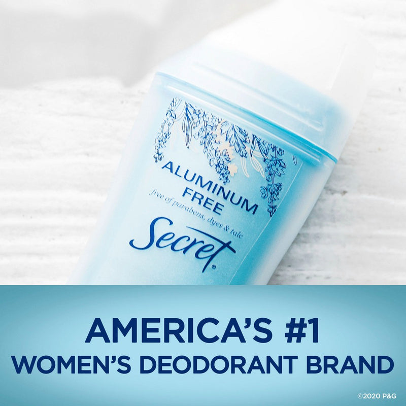 Secret Aluminum Free Deodorant for Women - Cucumber -2.4oz
