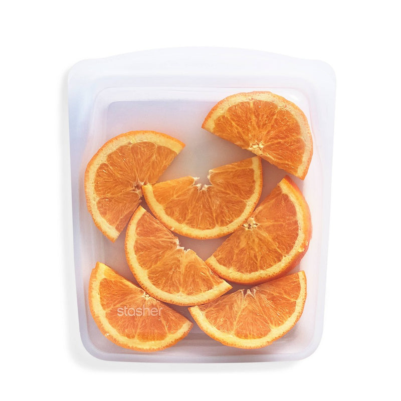 Stasher Reusable Food Storage Quart Bag - Clear