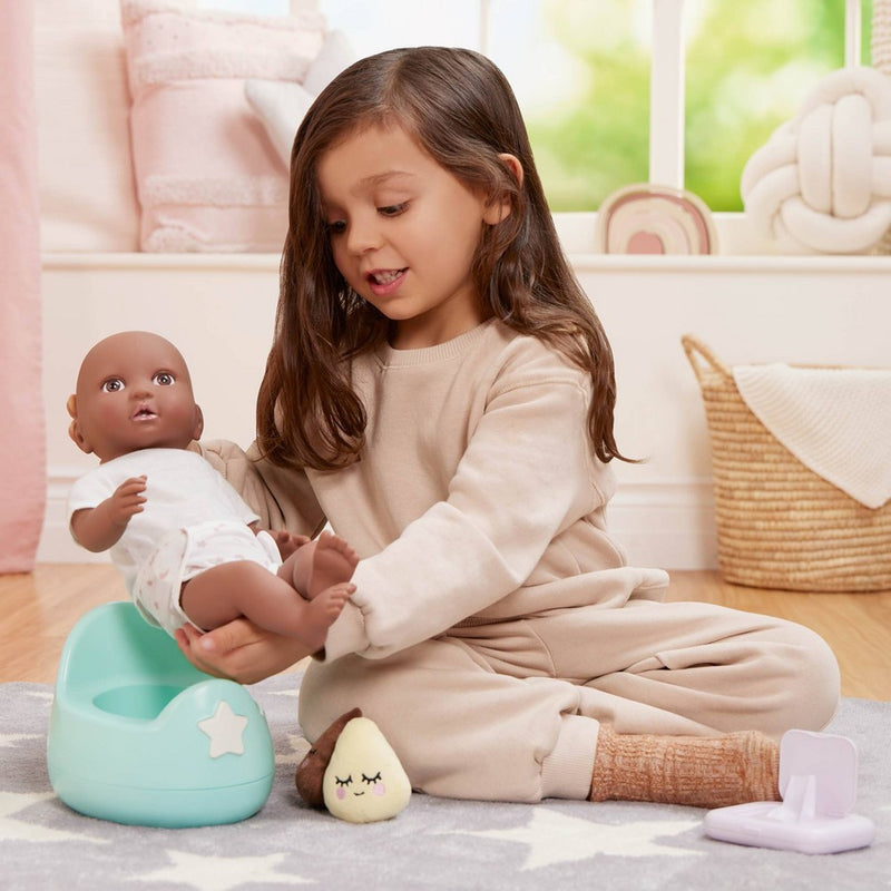 LullaBaby Doll Musical Potty Training Accessory Set