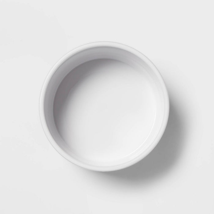 4pc 10oz Plastic Stella Mini Snack Bowl White - Threshold