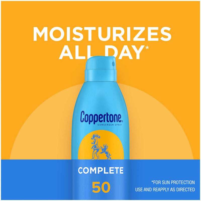 Coppertone Complete Sunscreen Spray - SPF 50 - 5.5oz