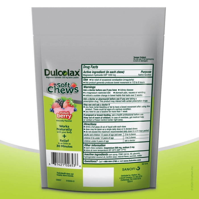 Dulcolax Soft Chews - 30ct