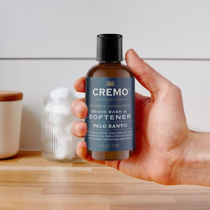 Cremo Palo Santo 2-in-1 Beard Wash and Softener - 6 fl oz
