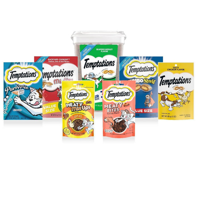 Temptations Tender Fills Roasted Salmon Cat Treat - 2.1oz