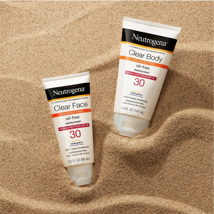 Neutrogena Clear Face Liquid Sunscreen Lotion - SPF 30