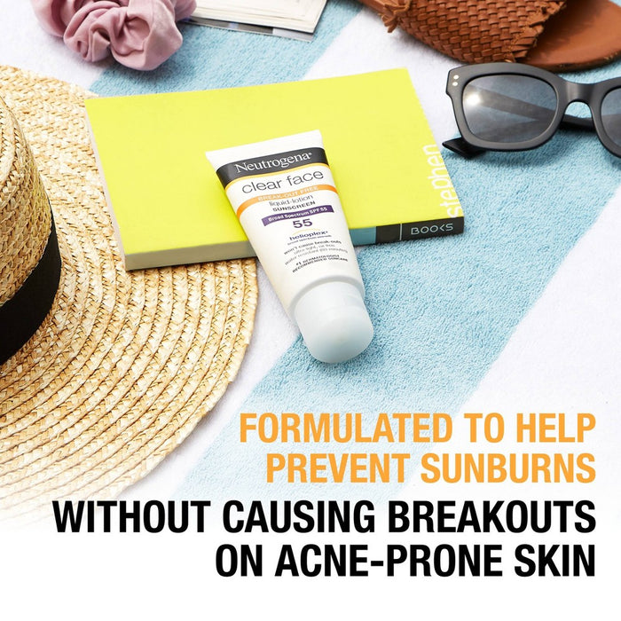 Neutrogena Clear Face Liquid Sunscreen Lotion - SPF 30