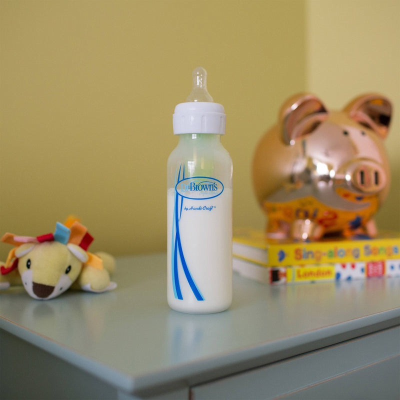 Dr. Brown's Narrow Baby Bottle Silicone Nipple - Level 1 - Slow Flow - 2pk