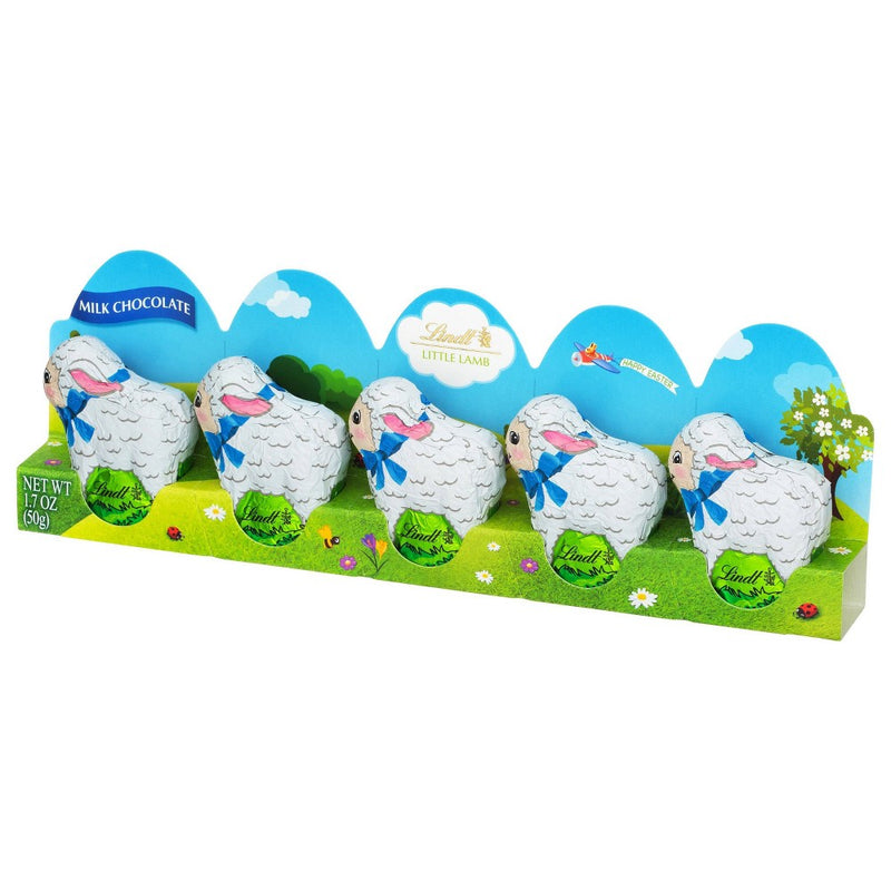 Lindt Easter Milk Chocolate Mini Lambs - 1.7oz/5ct