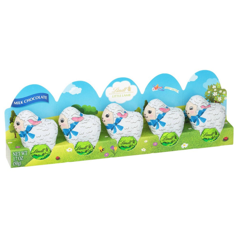 Lindt Easter Milk Chocolate Mini Lambs - 1.7oz/5ct