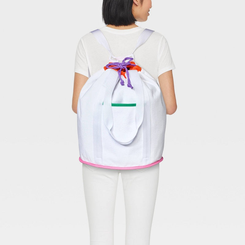 15.35" Convertible Backpack - Shade & Shore White