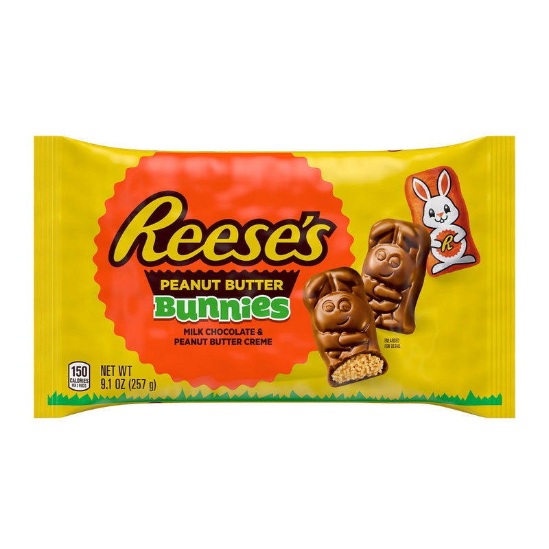 Reese's Milk Chocolate Peanut Butter Creme Bunnies Easter Candy - 9.1oz