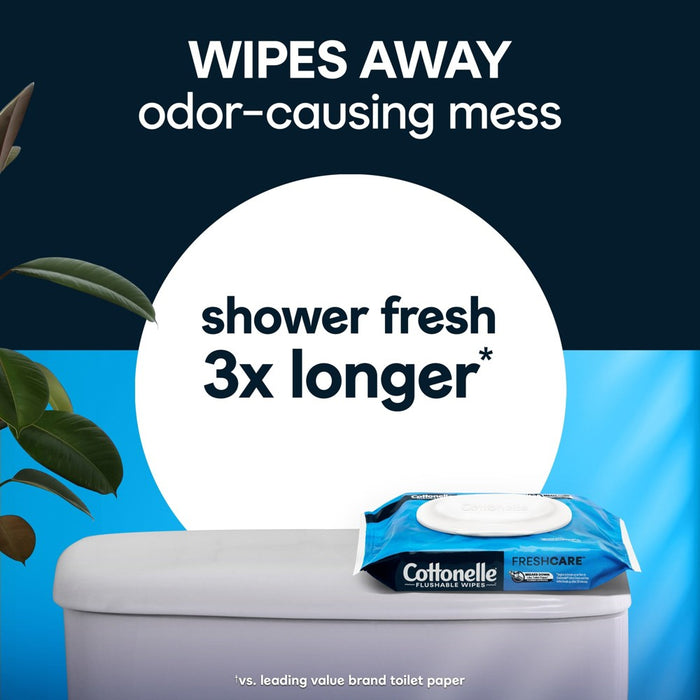 Cottonelle Flushable Wet Wipes - 2pk/42ct