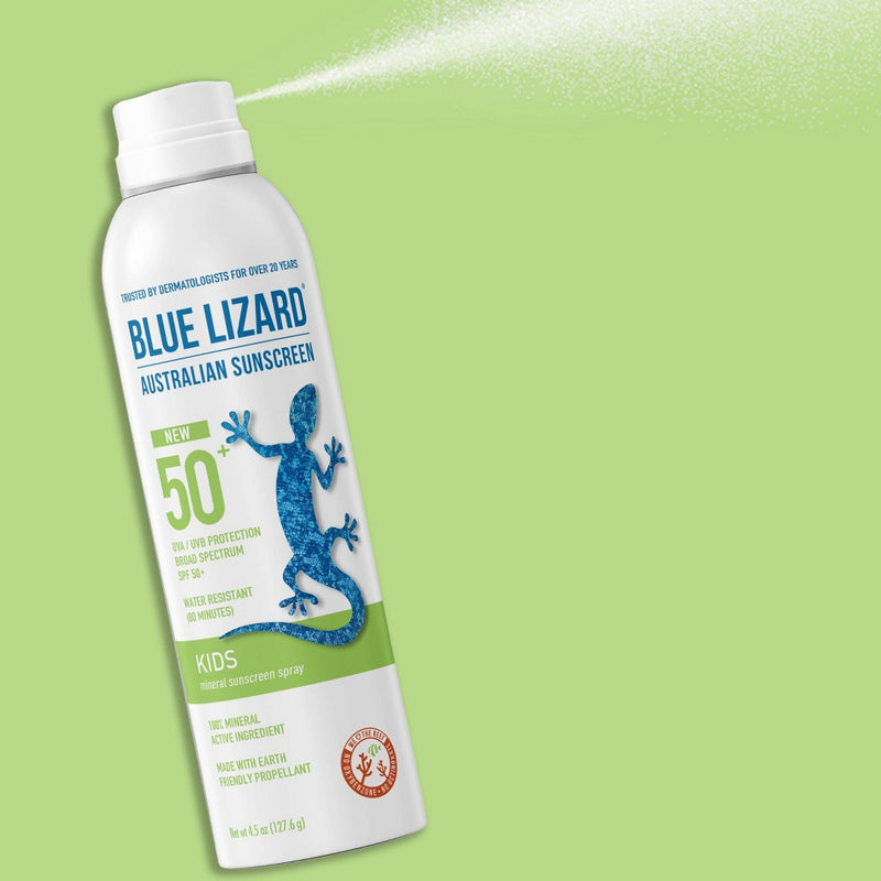 Blue Lizard Kids Mineral Sunscreen Spray - SPF 50+ - 4.5 oz