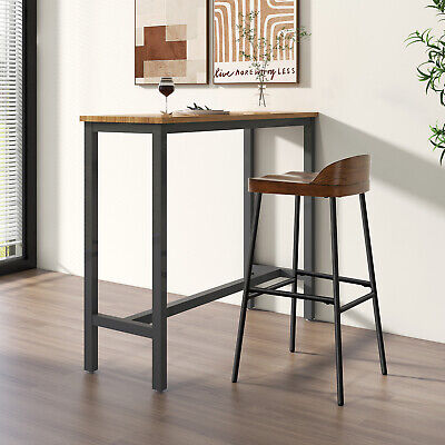 29" Bar Height Bar Stool Low-Back Chair with Backrest & Saddle Seat (LOCAL PICKUP ONLY)