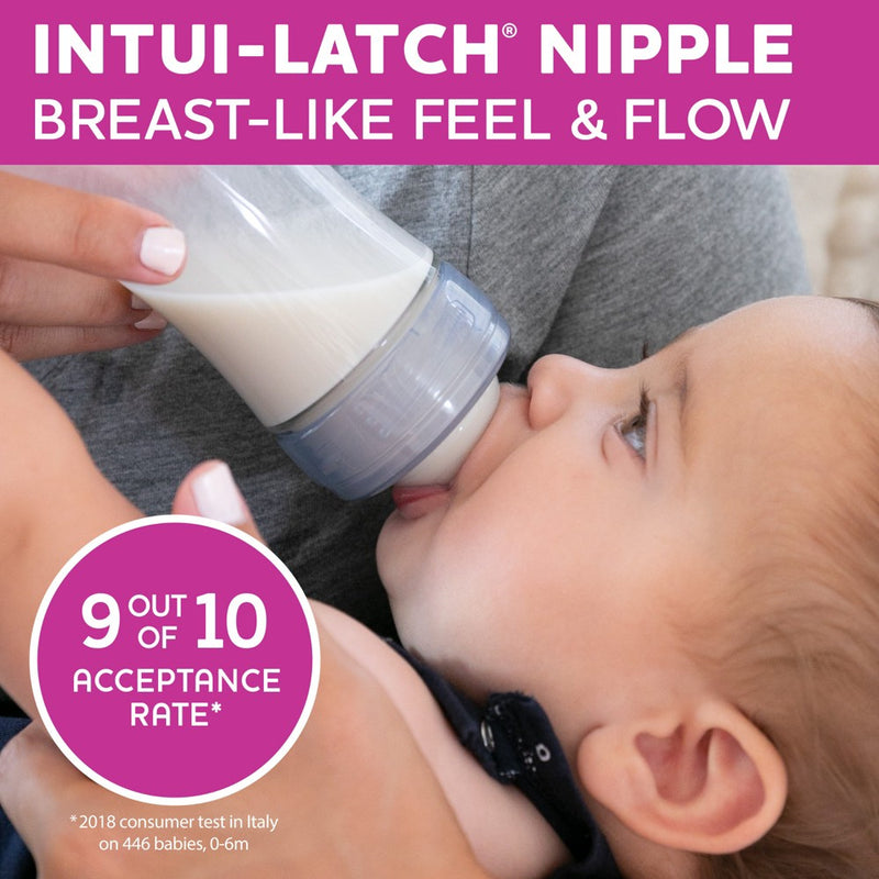 Chicco 2pk Duo Bottle Nipples Stage 2 Medium Flow - 3 Months+