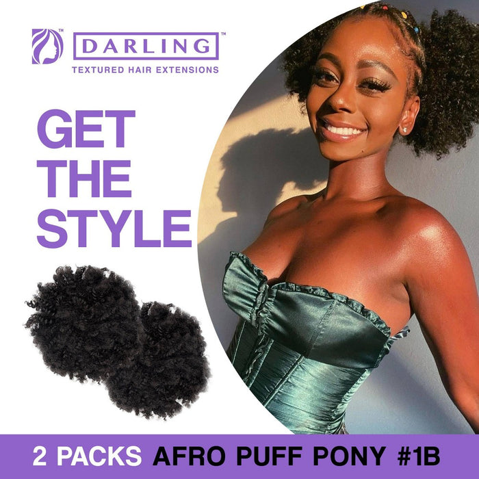 Darling Afro Puff Pony 1B
