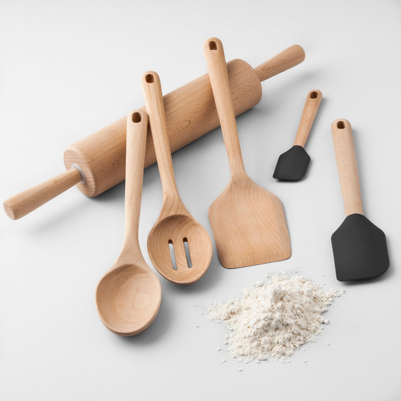 Beech Wood Solid Spoon - Made By Design