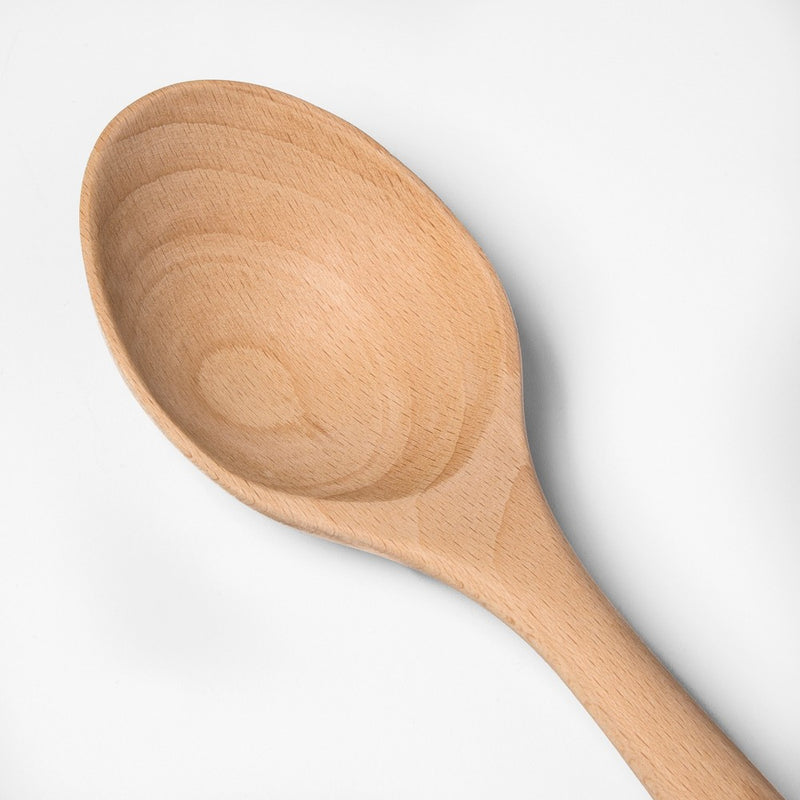 Beech Wood Solid Spoon - Made By Design