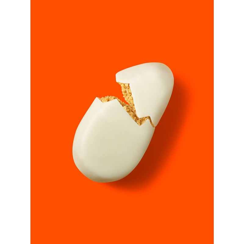 Reese's White Creme Peanut Butter Eggs Easter Candy Snack Size - 9.6oz