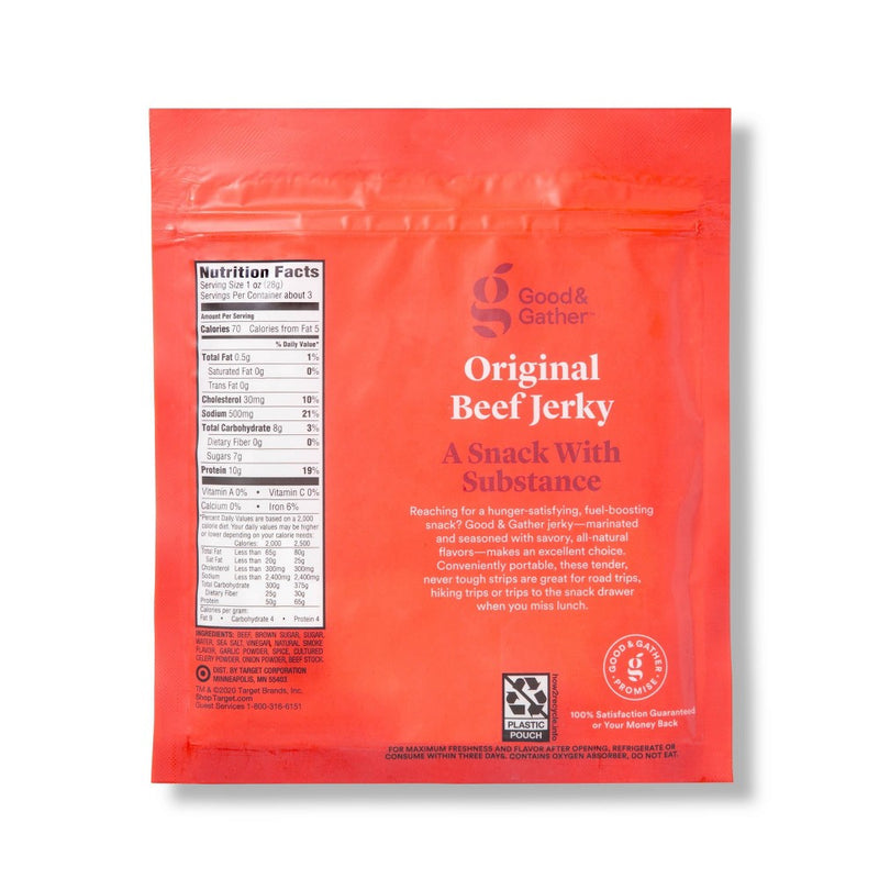 Original Beef Jerky - 2.85oz - Good & Gather