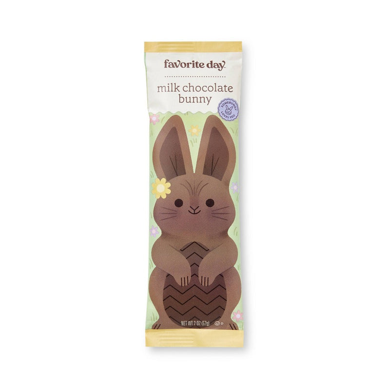 Spring Milk Chocolate Bunny Flow - 2oz - Favorite Day
