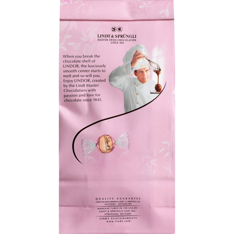 Lindor Easter Spring Neapolitan White Chocolate Truffles Bag - 6oz