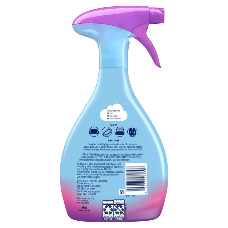 Febreze Fabric Gain Air Freshener Moonlight Breeze - 23.6 fl oz