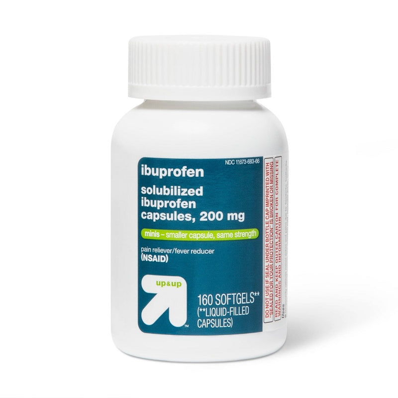 Ibuprofen Mini Gelcaps (NSAID) - 160ct - up & up