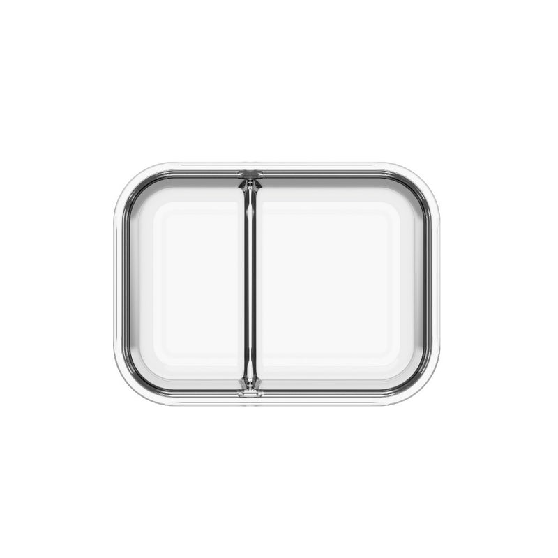 Bentgo 2pc 4.4c Glass 2 Compartment Meal Prep Container Coastal